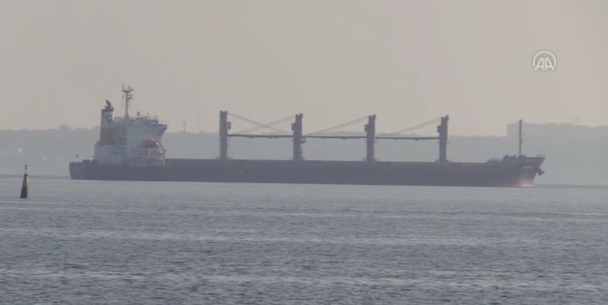 Tahıl yüklü gemiler Ukrayna dan ayrılıyor #7