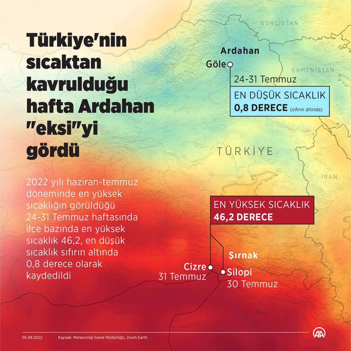 Türkiye sıcaktan kavrulurken Ardahan da termometreler  eksi yi gösterdi #4