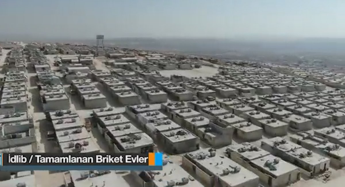 İdlib te, 62 bin 145 briket evin yapımı tamamlandı #2