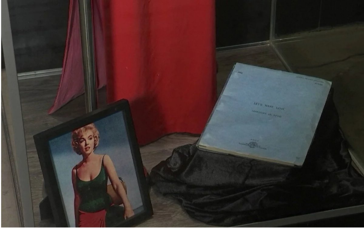 Efsanevi yıldız Marilyn Monroe nun anısına sergi #1