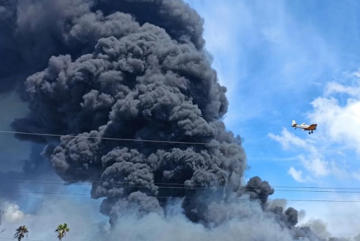 Another fuel tank exploded at the crude oil storage facility in Cuba #3