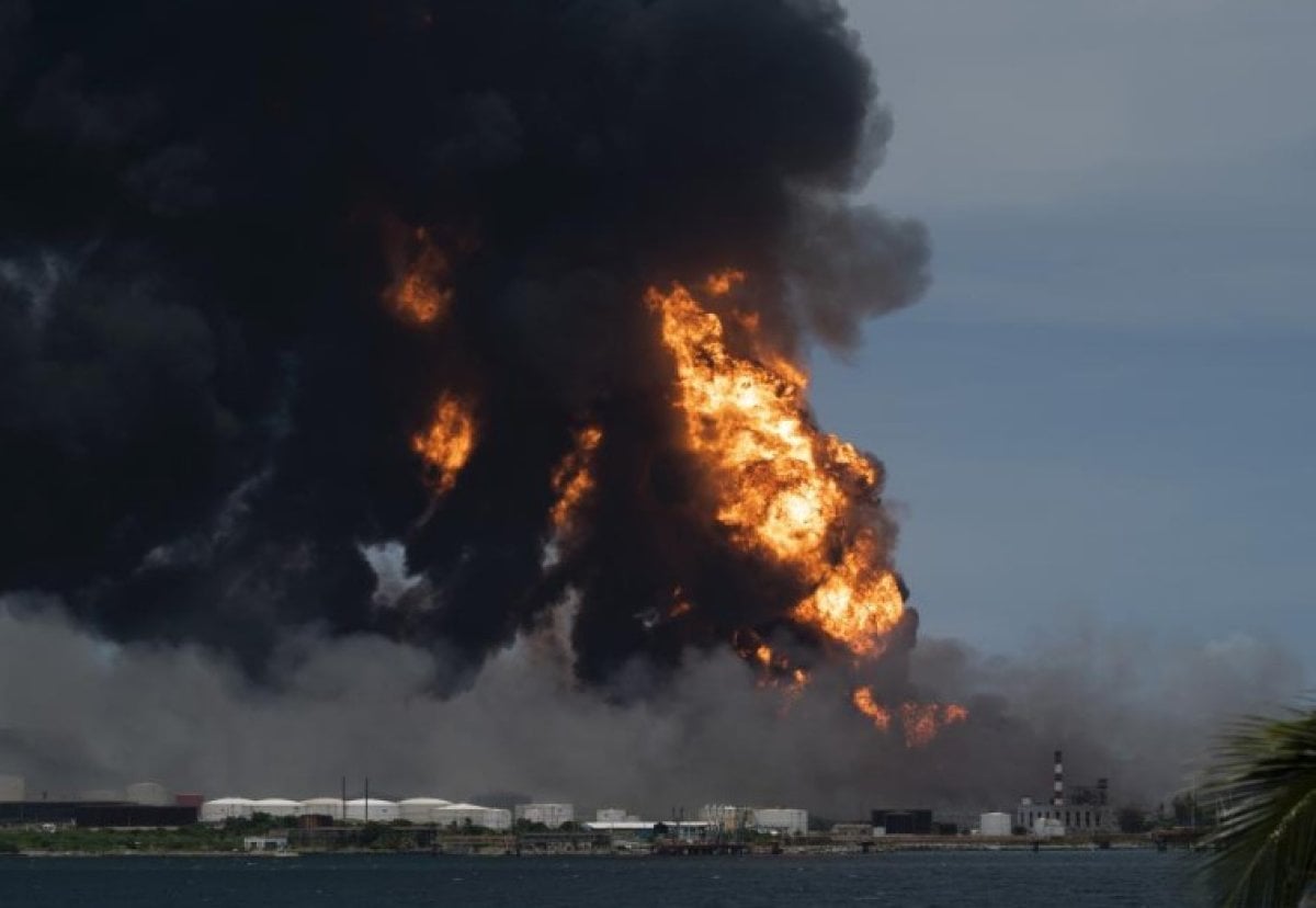 1 more fuel tank exploded at crude oil storage facility in Cuba #2
