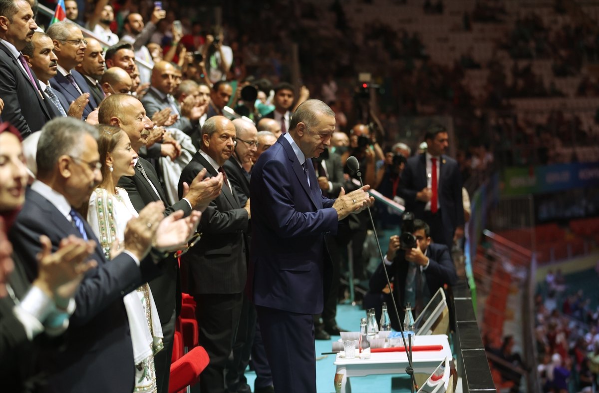 Cumhurbaşkanı Erdoğan, 5 inci İslami Dayanışma Oyunları nı başlattı #1