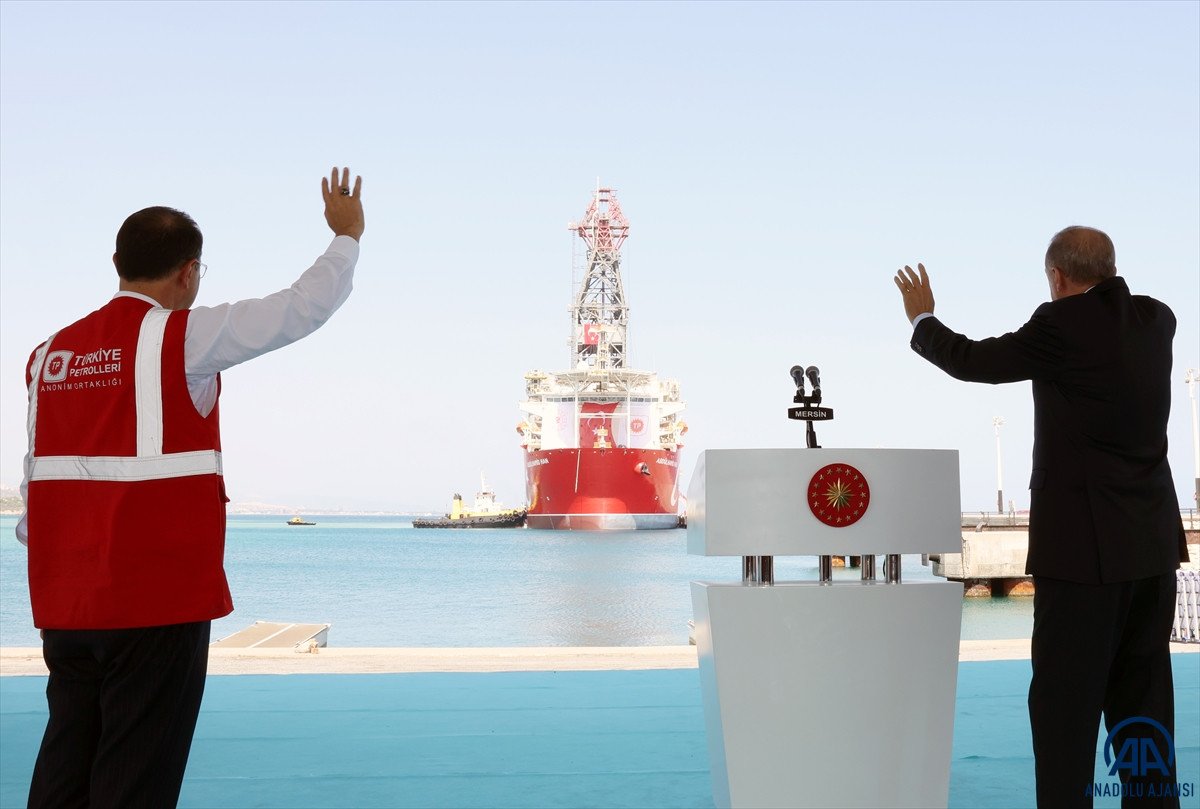 Cumhurbaşkanı Erdoğan, Abdulhamid Han gemisini Akdeniz e uğurladı #3