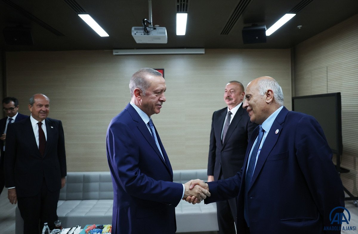 Cumhurbaşkanı Erdoğan, 5. İslami Dayanışma Oyunları na katılan ülkelerin lideriyle buluştu #2