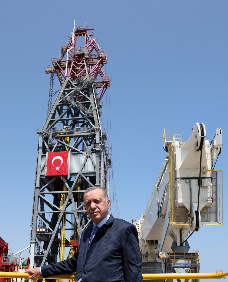 Cumhurbaşkanı Erdoğan, Abdulhamid Han gemisini Akdeniz e uğurladı #13