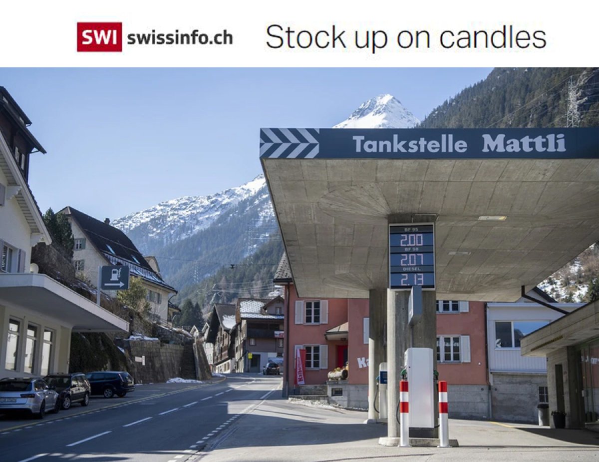 Call for pre-winter wood and candle stocks in Switzerland #2