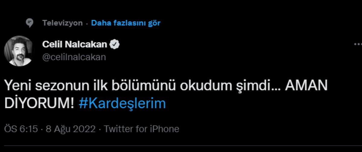 Kardeşlerim bomba gibi dönüyor! Akif Atakul dan flaş spoiler...  #1