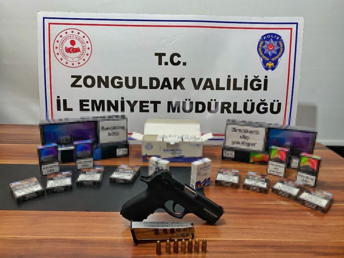 Zonguldak ta kaçakçılara operasyon düzenlendi #1