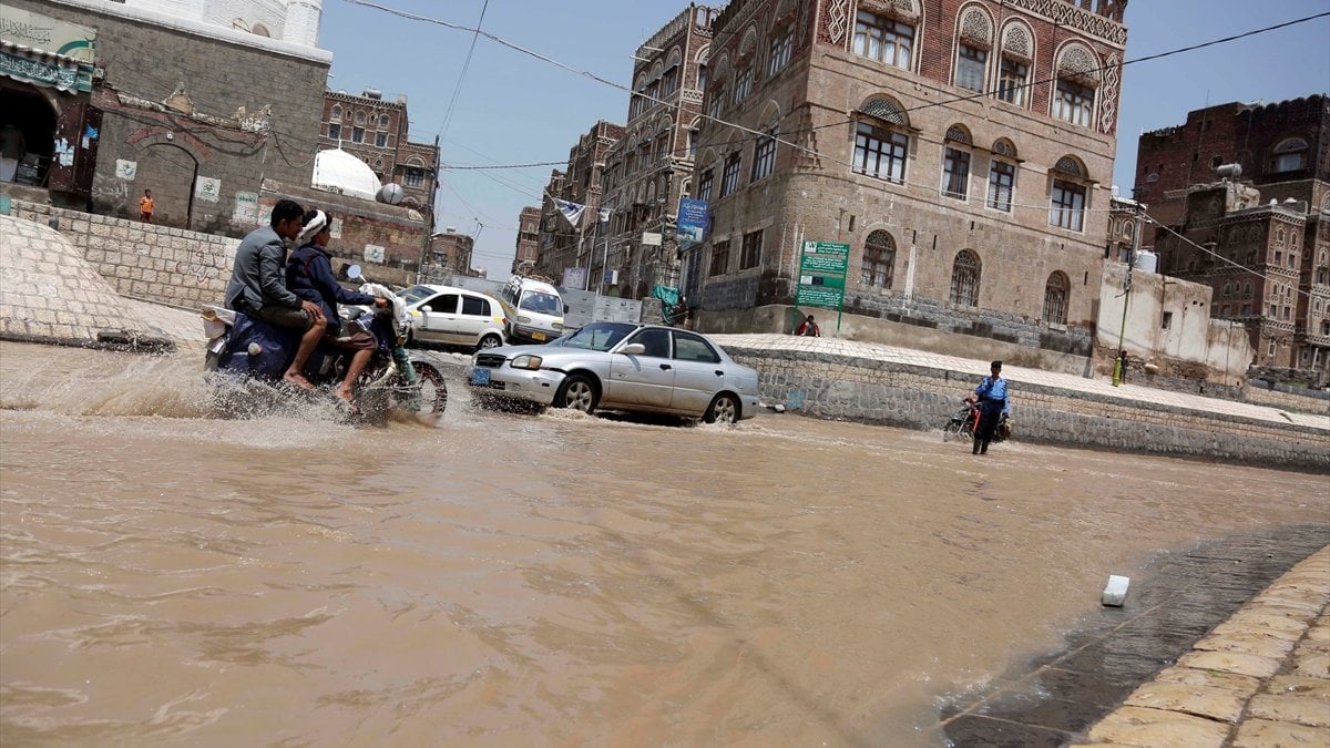 Yemen’de sel felaketi 