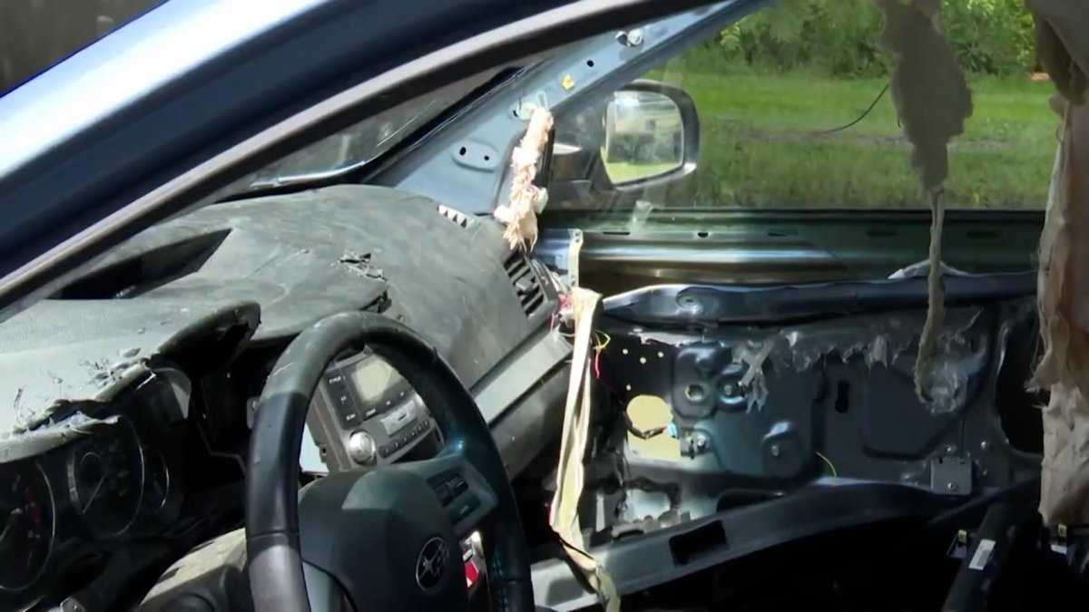 In the USA, the bear smashed the inside of the vehicle it entered #3