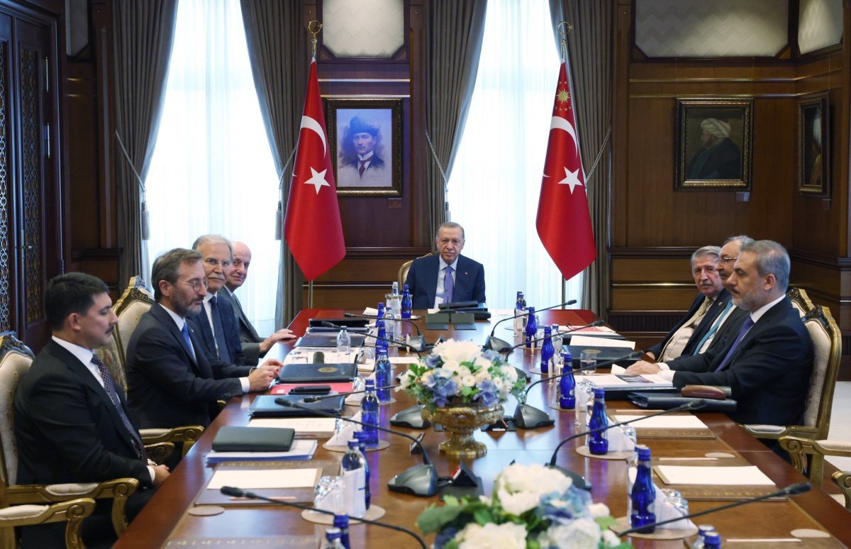 Cumhurbaşkanlığı Yüksek İstişare Kurulu, Cumhurbaşkanı Erdoğan başkanlığında toplandı #1