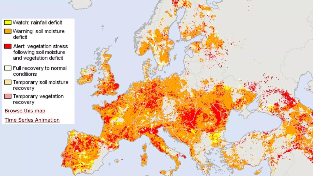 Drought threatens 60% of EU and UK #1