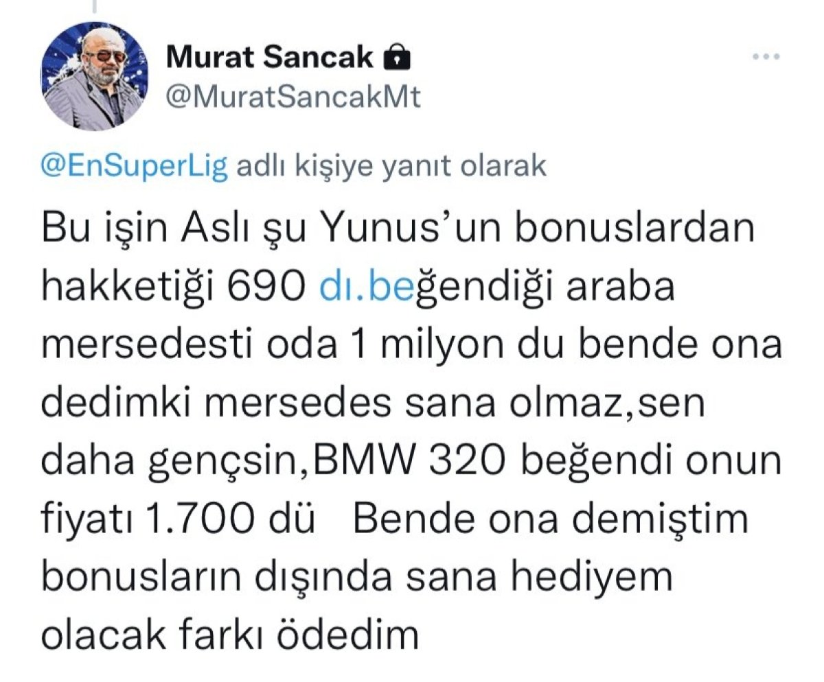 Murat Sancak tan Yunus Akgün e jest #2