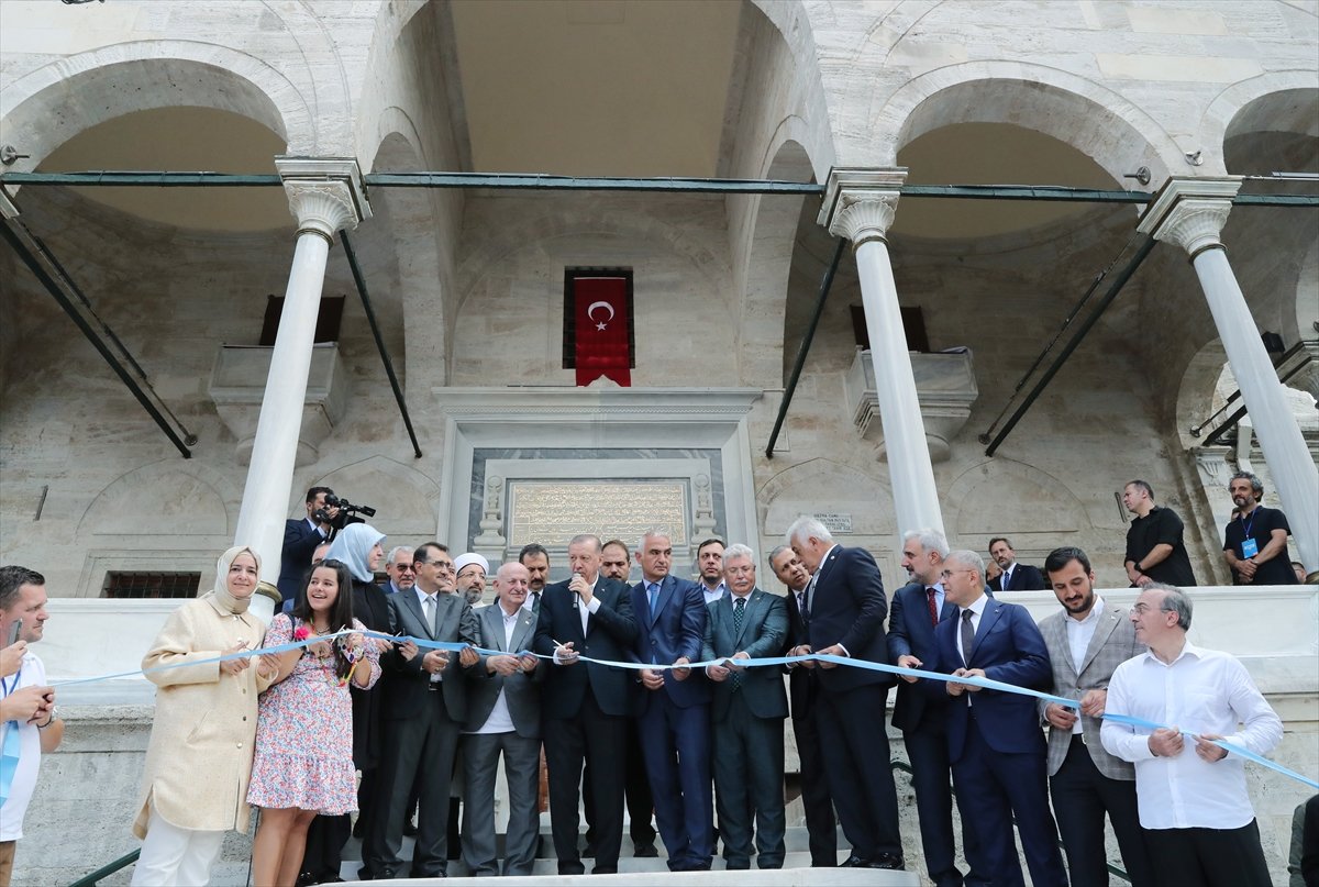 Cumhurbaşkanı Erdoğan, Ayazma Camisi ni ibadete açtı #1