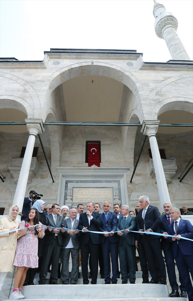 Cumhurbaşkanı Erdoğan, Ayazma Camisi ni ibadete açtı #2