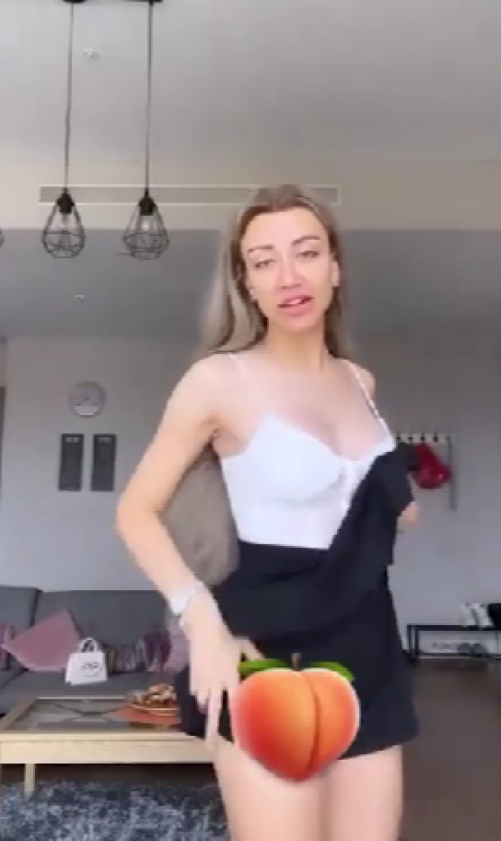 Mika Raun eteğini kaldırarak sitem etti!  Şimdi açacağım  #1