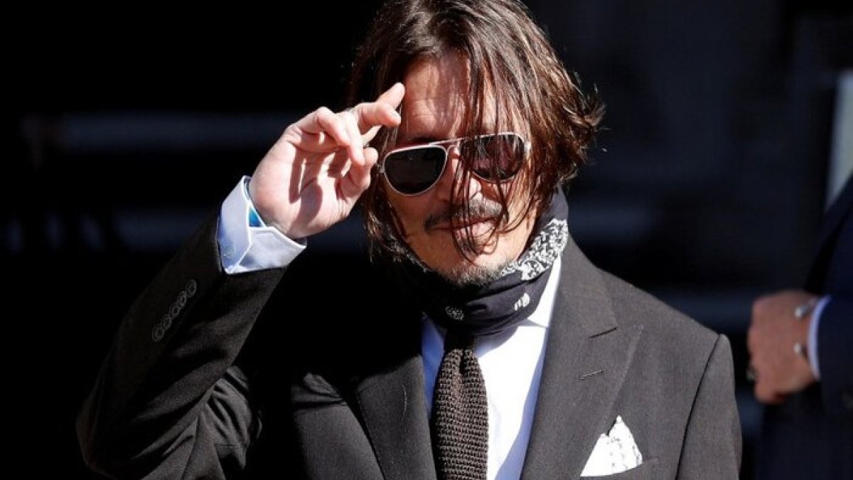 Johnny Deep'in dava sonrası filminden ilk kare