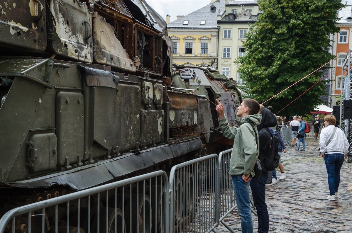 Russian installations on display in Ukraine #8