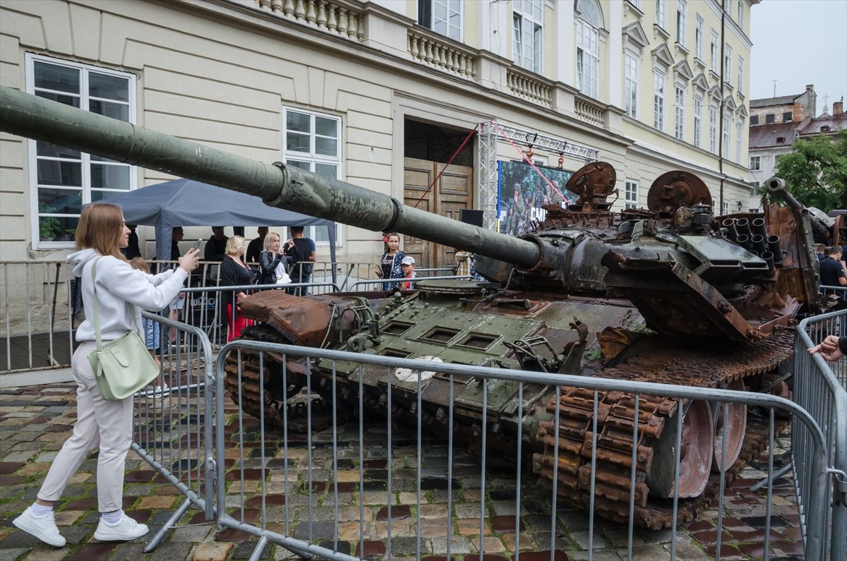 Russian installations on display in Ukraine #7