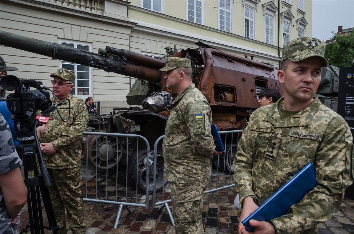 Russian installations on display in Ukraine #6