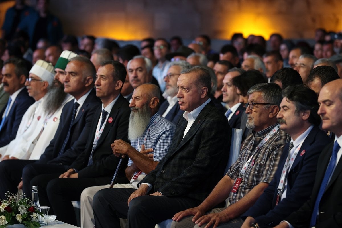 Cumhurbaşkanı Erdoğan, Nevşehir de Hacı Bektaş Veli yi anma törenine katıldı #3