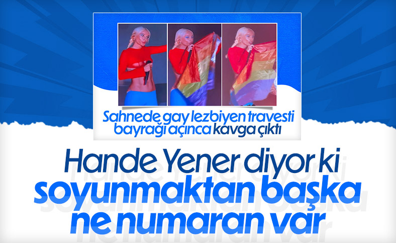 Hande Yener’den Gülşen'e kıyafet göndermesi