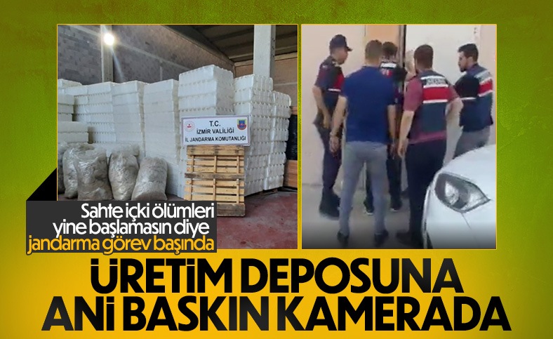 İzmir'de 25 ton kaçak alkol ele geçirildi