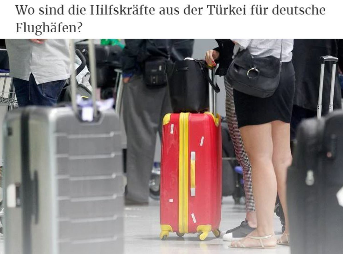 Airport debate in Germany: Turkish workers did not come #2