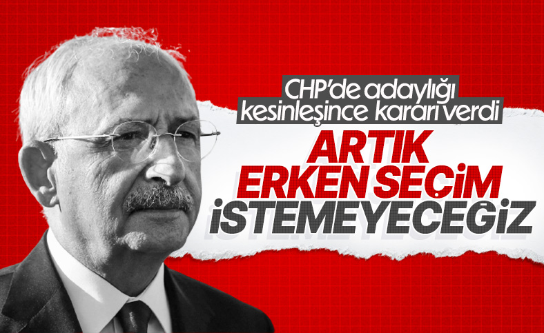 CHP'den erken seçim kararı: Gündemimizde yok