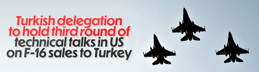 Turkish delegation due to visit US for F-16 jets talks