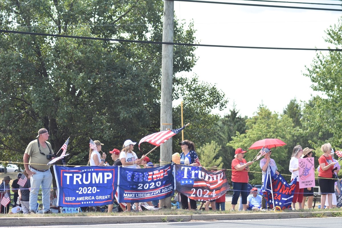 Trump supporters staged a demonstration #3