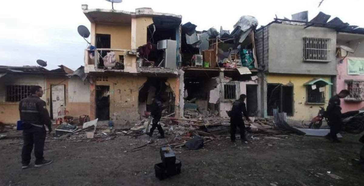 Ekvador da patlama meydana geldi: 5 ölü, 16 yaralı #2