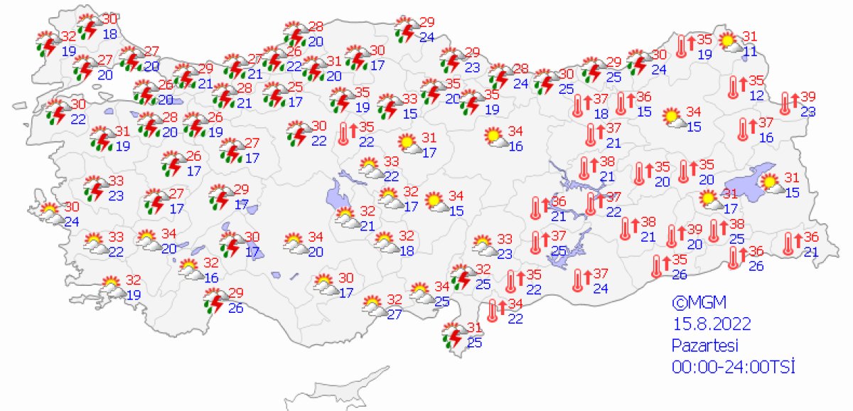 İstanbul dahil 22 kent için sağanak uyarısı #3