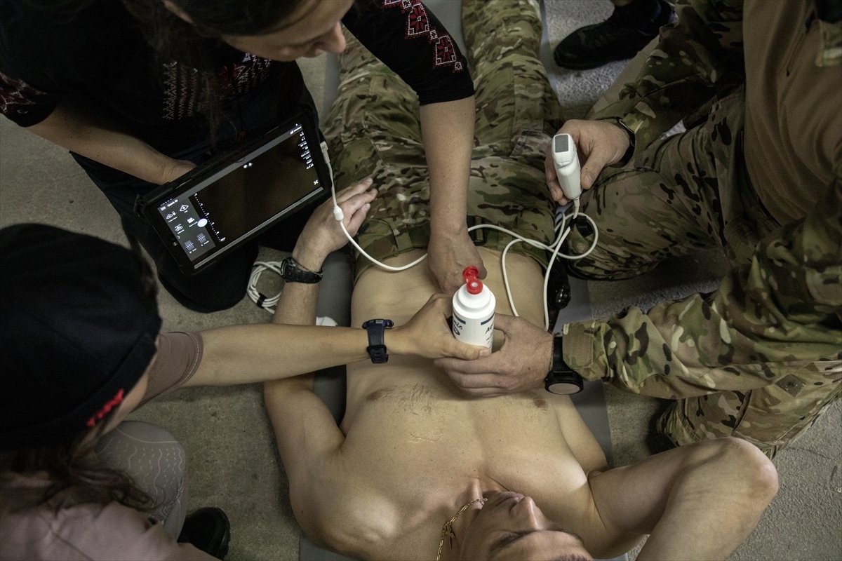 Training from healthcare workers to military personnel in Ukraine #2