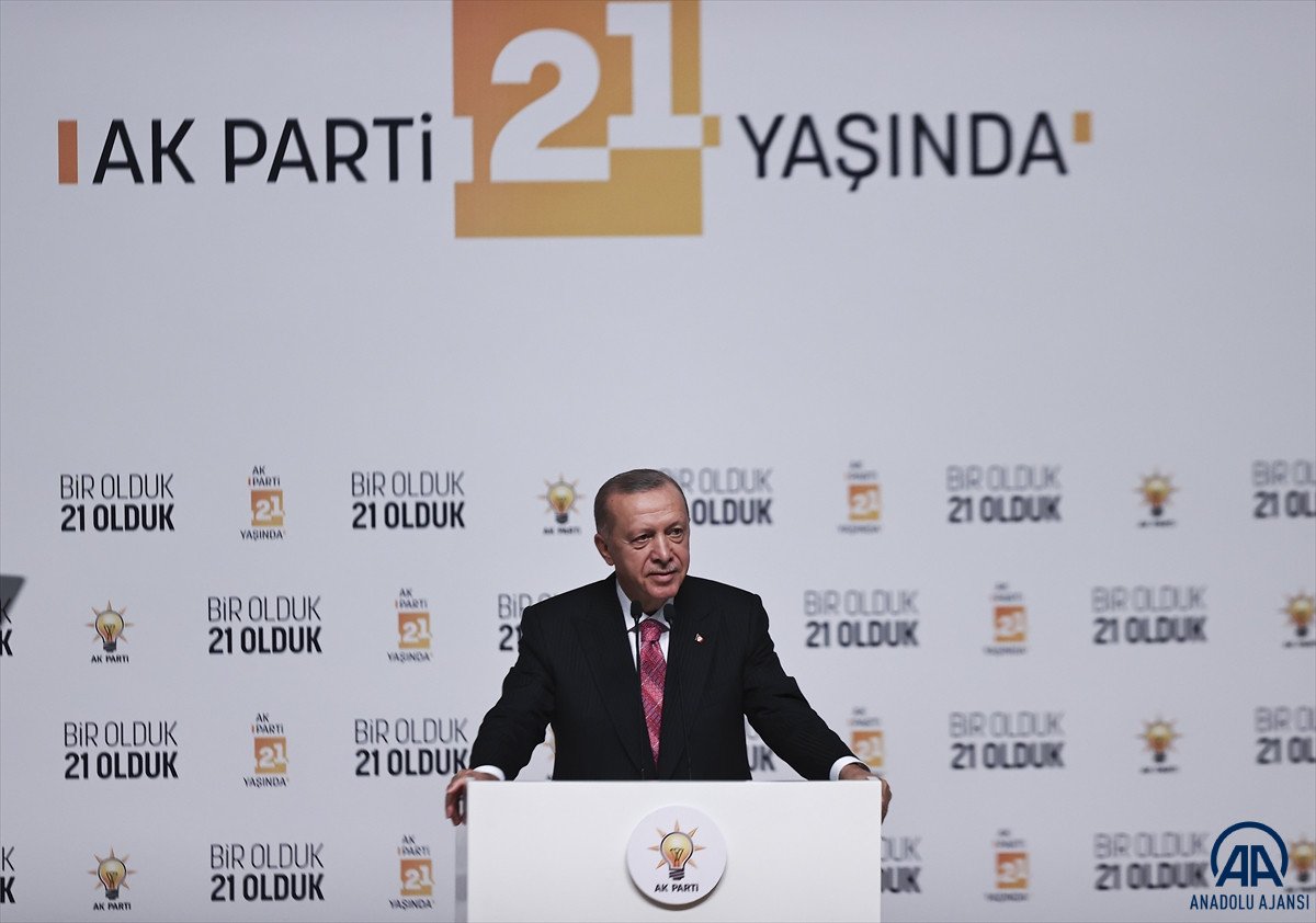 Cumhurbaşkanı Erdoğan ın AK Parti nin kuruluş yıl dönümü konuşması #1