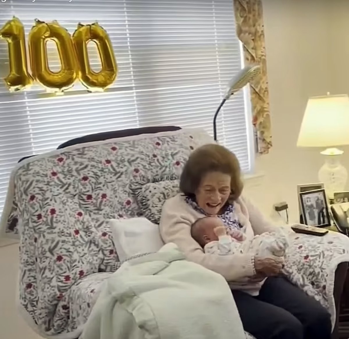 Marguerite Koller, living in the USA, saw her 100th grandchild #3