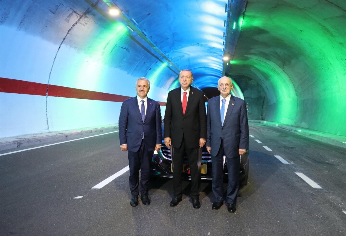 Rize ile Erzurum arasındaki Ovit Tüneli nden yılda 15,5 milyon lira tasarruf  #1