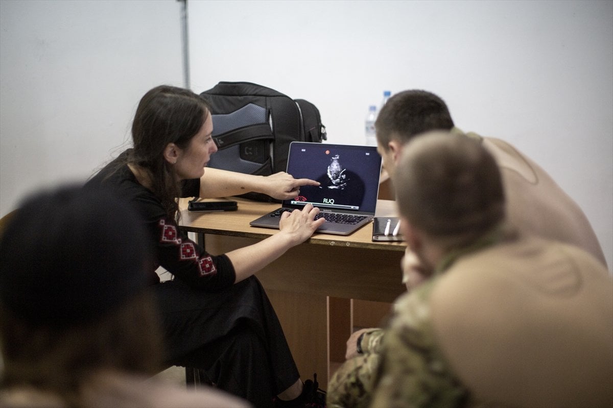 Training from healthcare workers to military personnel in Ukraine #10