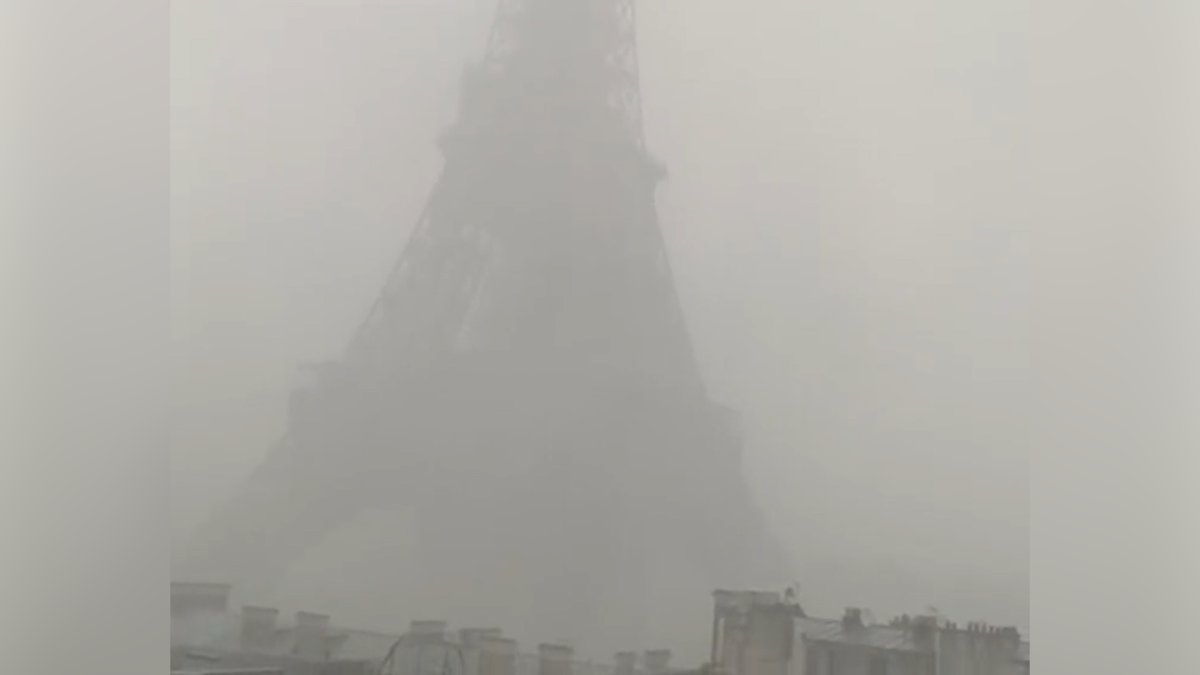 Paris te şiddetli yağış ve fırtına sonrası sel #2