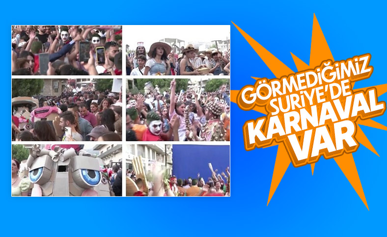 Suriye'de d�zenlenen festivale yo�un ilgi