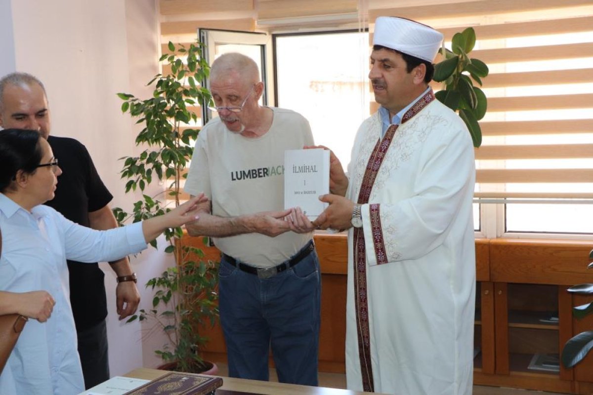 85 yaşındaki Fransalı Emile Elazığ da Müslüman oldu #4