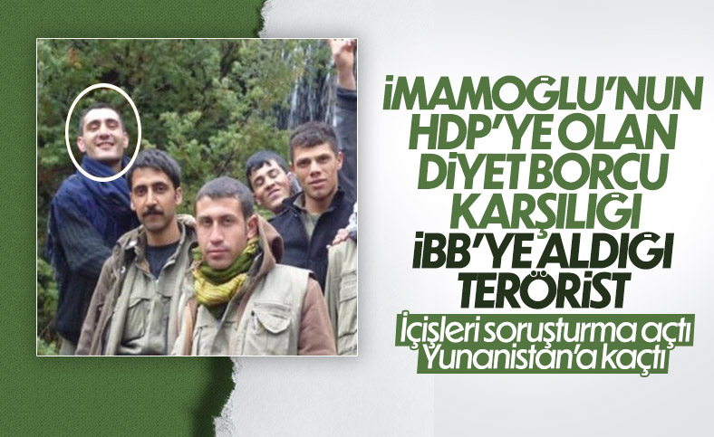 PKK'lı İBB personeli Yunanistan'a kaçtı