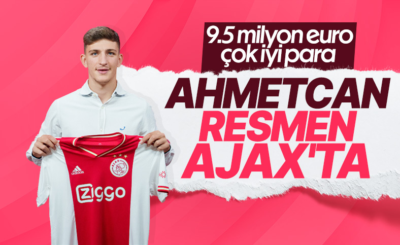 Ahmetcan Kaplan resmen Ajax'ta