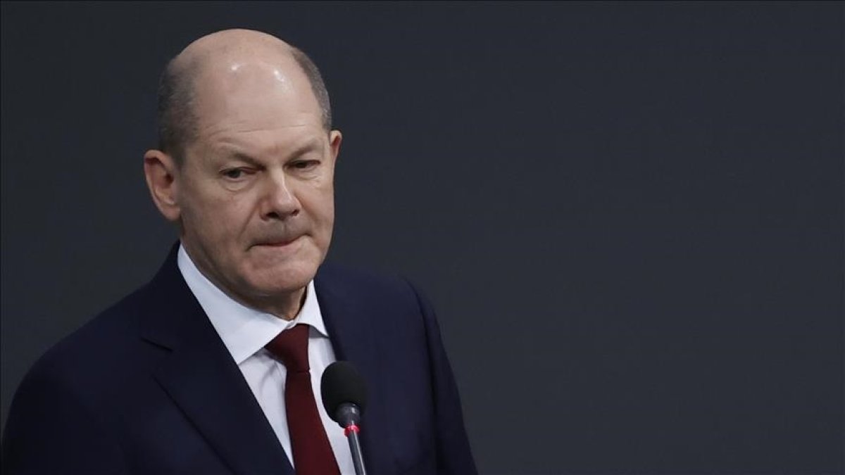 Almanya Başbakanı Olaf Scholz yurttaş buluşmasında yuhalandı #2