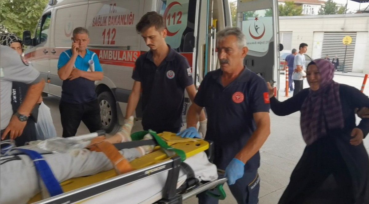 Bursa’da, çalıştığı hastaneye getirilen çocuğunu görünce fenalaştı  #2