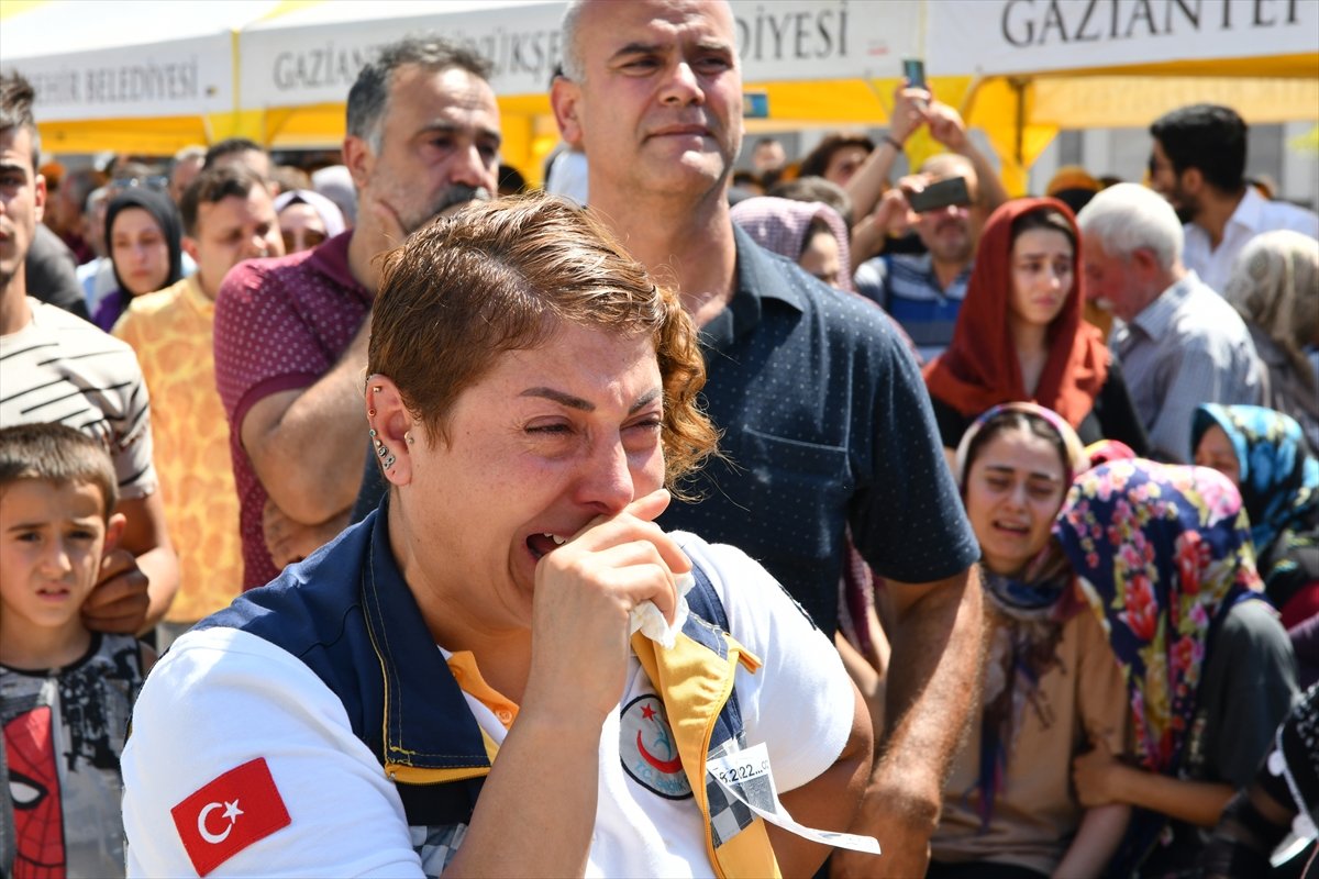 Gaziantep teki trafik kazasında ölen muhabir ve sağlıkçılar için tören düzenlendi #8