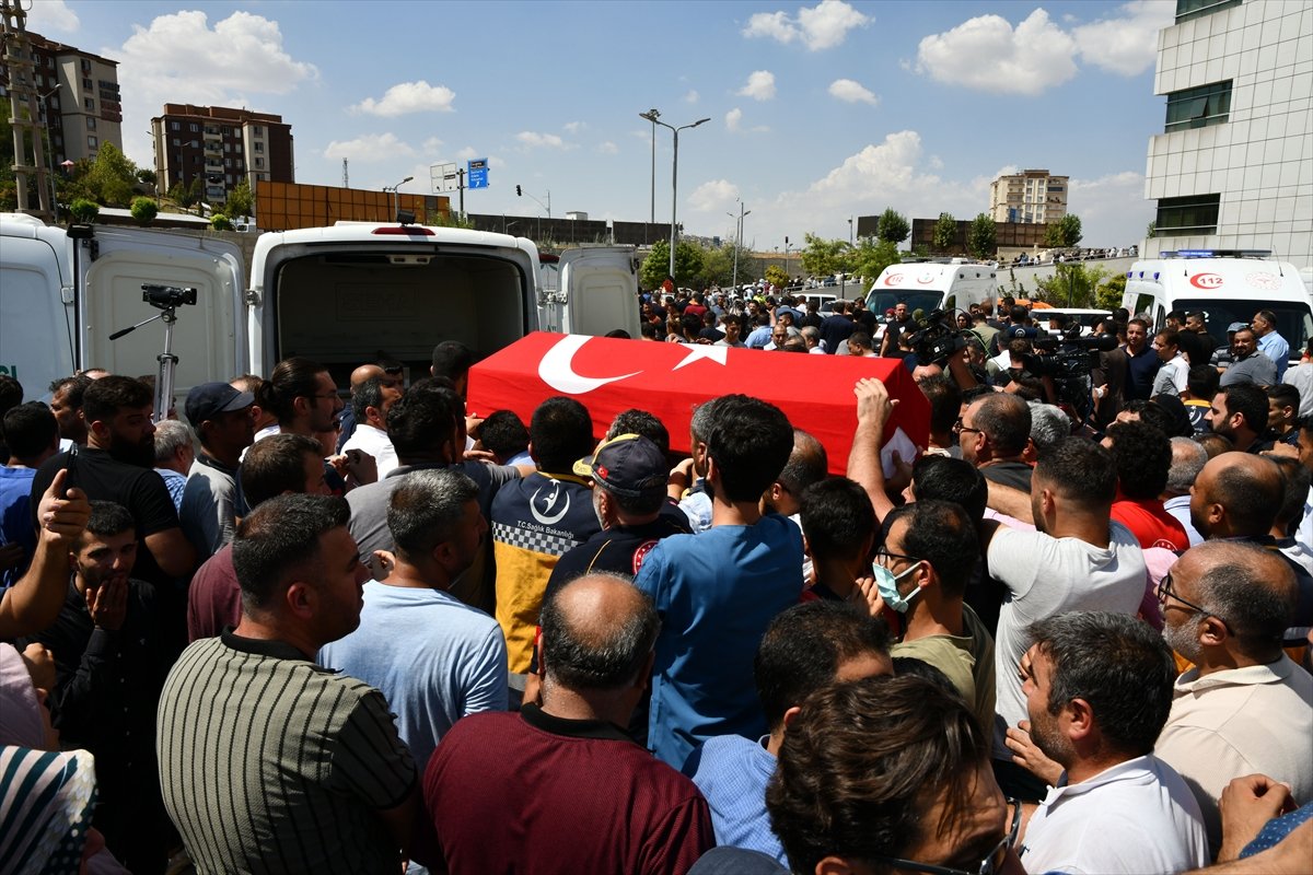 Gaziantep teki trafik kazasında ölen muhabir ve sağlıkçılar için tören düzenlendi #6