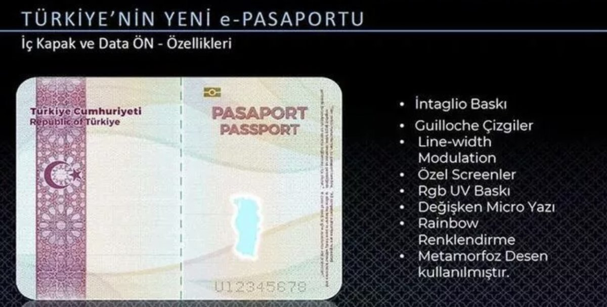 Üçüncü nesil yerli ve milli pasaportun basımı başladı #7