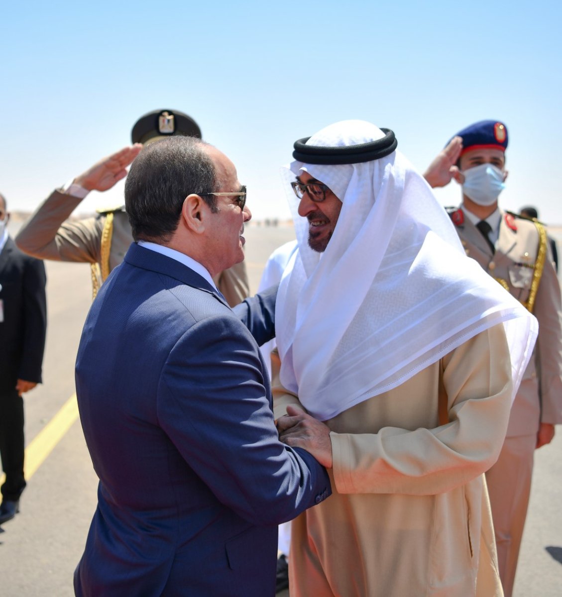 Sisi and Zayed meet in Egypt #4